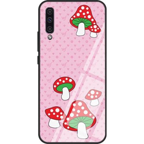 Shrooms For Samsung A21S A20e A10 A20 A30 A50 A70 A31 A51 A71 A12 A52 A72 A32 Tempered Glass Case
