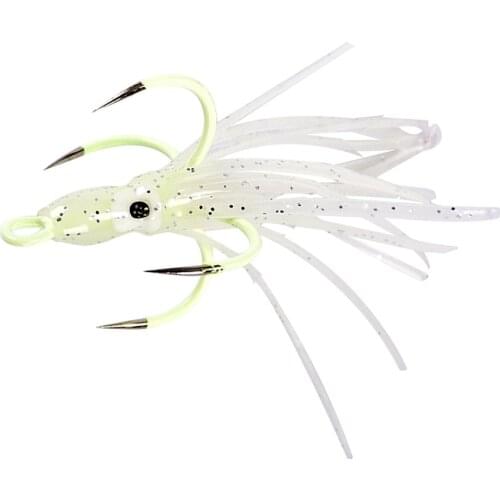 10PCS 16# 18# Sharp Quadruple Anchor Hook Treble Squid Octopus Fishing Hooks 4X Times Lure Four Fork Four Claw Hook