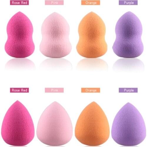 4pcs/pack High Quality Multi Shape Sponge Puff Makeup Women Professional Blush Foundation Sponges Makeup recommend Praise Hot