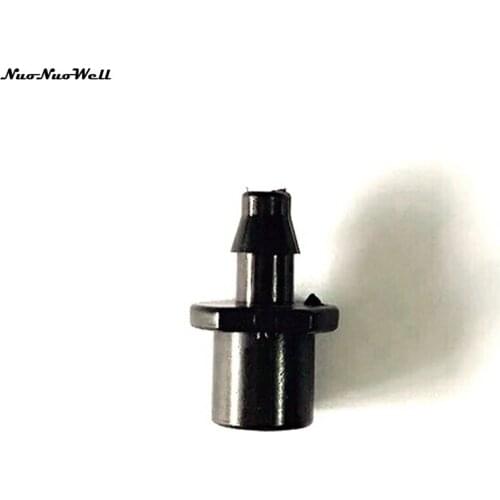 500pcs Black Multi Function Joint Connect 4/7mm Hose And 6mm Inner Cone Connector Micro Nozzle Garden Irrigation Fittings