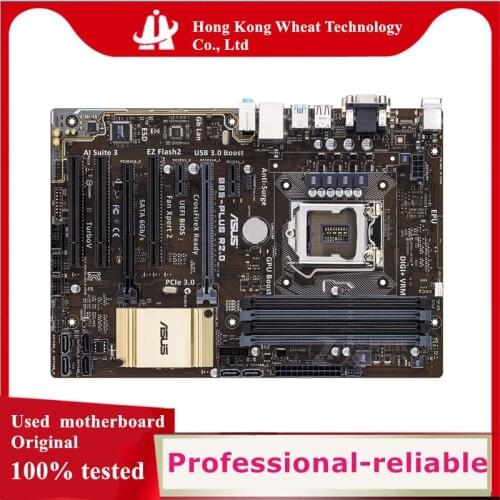 For ASUS B85-PLUS R2.0 Motherboard Socket LGA 1150 DDR3 SATA3 For Intel B85 Original Desktop Used Mainboard