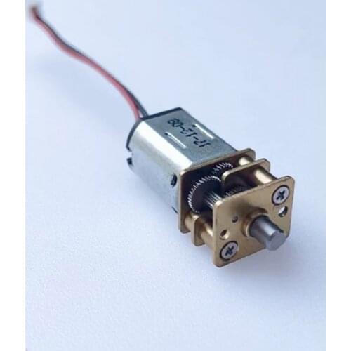 DC 3V-6V 5V 55RPM Mini N20 Gear Motor Slow Speed Micro Full metal Gearbox DIY Robot Car Electric Lock