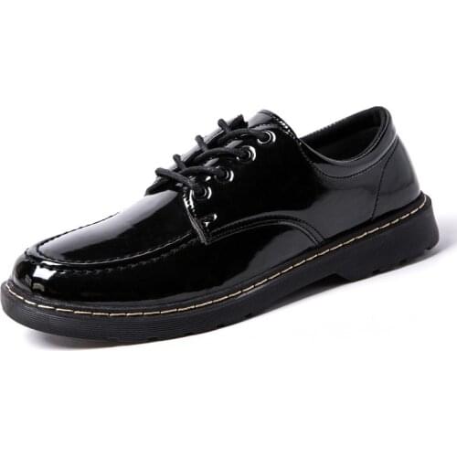 Mens Leather Shoes Business British Style Banquet Appointments Must Wear Non-slip Wear-resistant Fashion Leather Shoes
