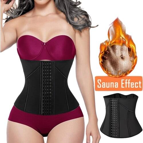 Neoprene Sweat Waist Trainer Corset Trimmer Belt for Women Weight Loss Waist Cincher Shaper Slimmer Body Stomach Shaper