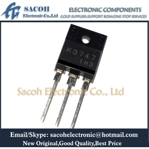 New Original 10PCS/Lot 2SK3747 K3747 or 2SK3746 2SK3748 2SK3749 2SK3740 2SK3742 2SK3743 2SK3744 2SK3745 TO-3PF 2A 1500V MOSFET