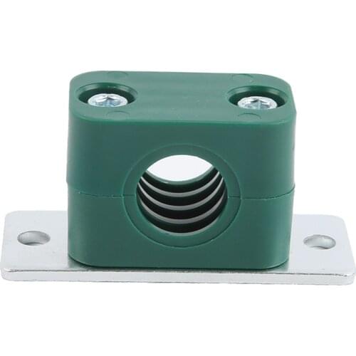 5PCS 6/8/10/12/14/15/16/17/18/20/22/25/28/30/32/35mm Diameter Pipe Bolted Plastic Clips Pipe Clamp Tube Fastener Assortment Kit