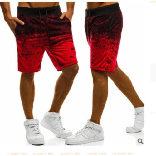 2020 printing beach shorts men Slim fitness beachwear fashion swimming shorts for man Running Sports swim suits summer Sea Surf