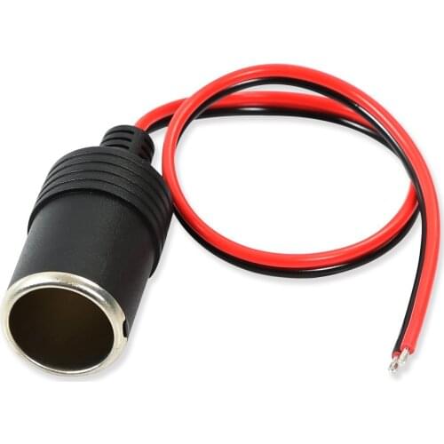 Car Lighter Socket 12V Boat Car Cigarette Lighter Plug Connector Adapter Receptacle Cigar Power Plug Auto Parts Accessories