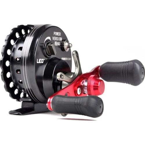 LEO Raft fishing wheel fly fishing wheel reel aluminum alloy body profession Carretilha de pesca baitcasting molinete reel