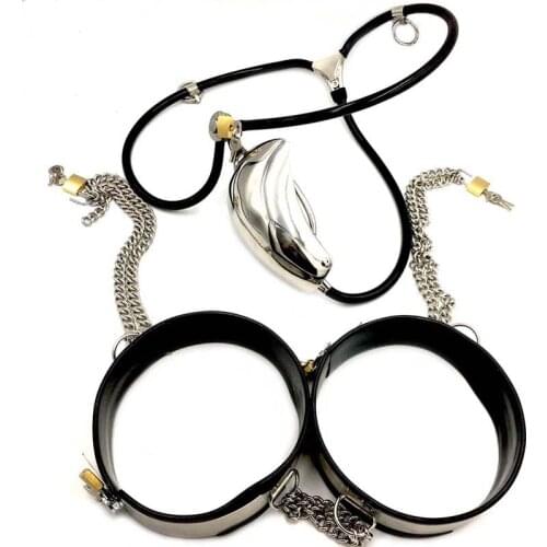 SM Sex Toys Male Chastity Lock Pants Stainless Steel Chastity Belt Device Thigt Ring Cuffs Sex Bondage Fetish for Men Sex Shop