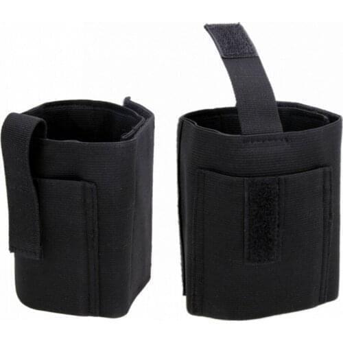 Outdoor Tactical Invisible Drop Leg Holster Military General Squat Leg Holster Leggings Running Sports Elastic Leg Pouch