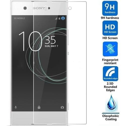 For Sony Xperia XA1 Plus Tempered Glass 2.5D 9H High Quality Protective Film Explosion-proof LCD Screen Protector For XA1 Plus