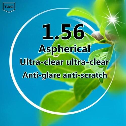 2019 Hot myopia radiation lens eye lens sheet reading lenses prescription 1.56 aspheric