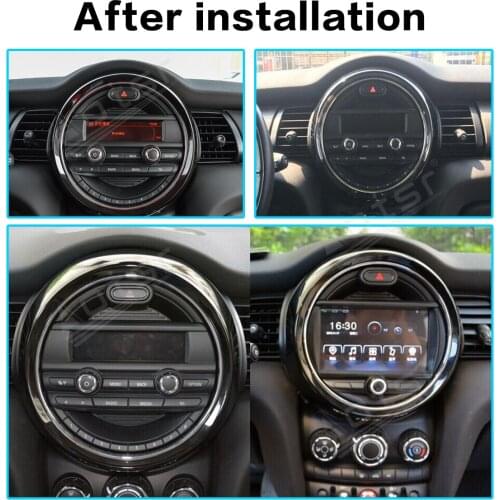For BMW Mini One Cooper S Hatch F55 F56 2014 -2019 Android Car Radio Multimedia Player GPS Navigation Auto Stereo Tape Recorder