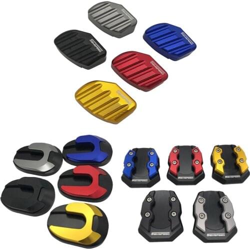 SEMSPEED For N-MAX 155 150 125 N-MAX 125 2015-2018 2019 2020 Motorcycle CNC Flat Foot Side Stand Extension Kickstand Pad Kit