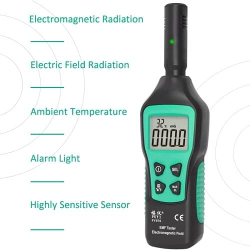 Electromagnetic Field Radiation Detector Digital EMF Tester Emf Meter Emission Dosimeter radiation dosimeter Geiger meter