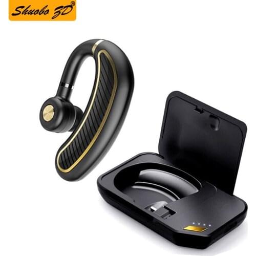 GDLYL Hands-free Wireless Bluetooth Earphone Bluetooth Headset Headphones Earbud with Microphone Earphone Case for Phone PC