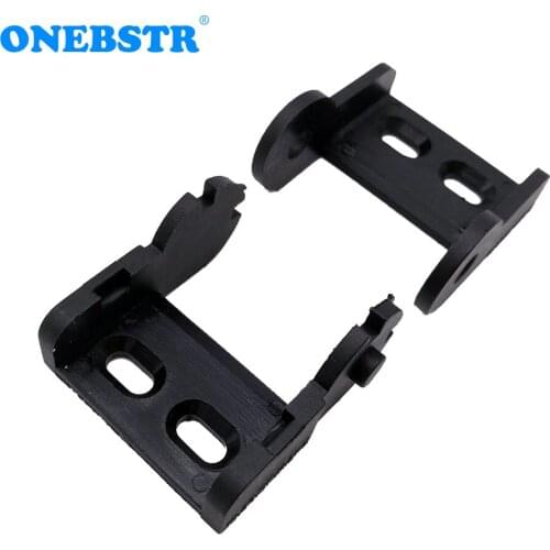 JFLO One Pair Of 15x30mm Drag Chain Connectors Plastic Towline End Joints Fitting Wire Carrier Cable Drag Chain Free Shipping