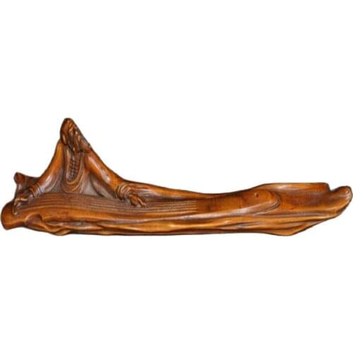 Chinese pure hand carving (boxwood carving) incense stick