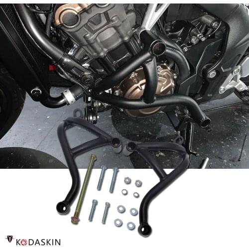 Kodaskin Engine Bumper Guard Crash Bar Motor Front Guard Bars Protector Frame For Honda CB650R cb 650r 2018 2019 CB650F 2014-18