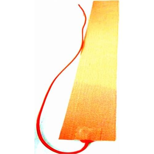 110*950*1.5mm Band Heater for Machine Flexible silicone rubber heater 220v 950w 1000mm lead wire come out from 110mm side