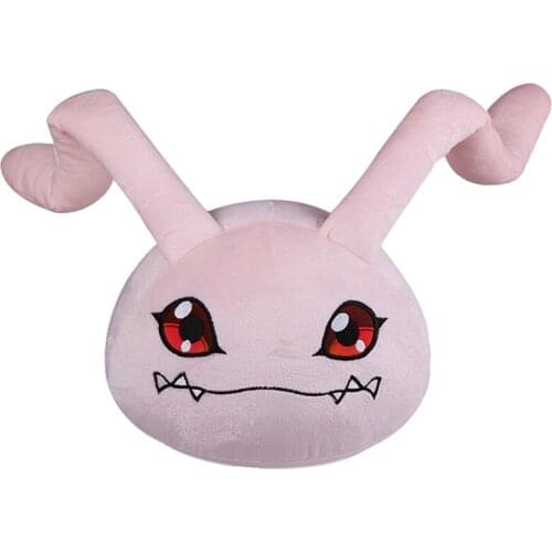 New Japan Anime Digimon Koromon Plush Cosplay Round Stuffed Doll Toy Kids Children Gifts 17cm