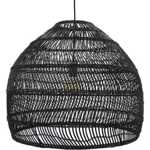 Rattan Lamp Hanging lampshade Vintage Hanging Lamp LED lampshades Living Room Dining Room Home Decor Cafe Restaurant Hanglamp