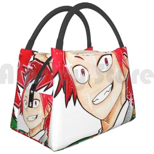 Portable Insulation Bag Eijiro Kirishima Kiri Red Red Riot Anime Boku No Hero Academia Eijiro Kirishima