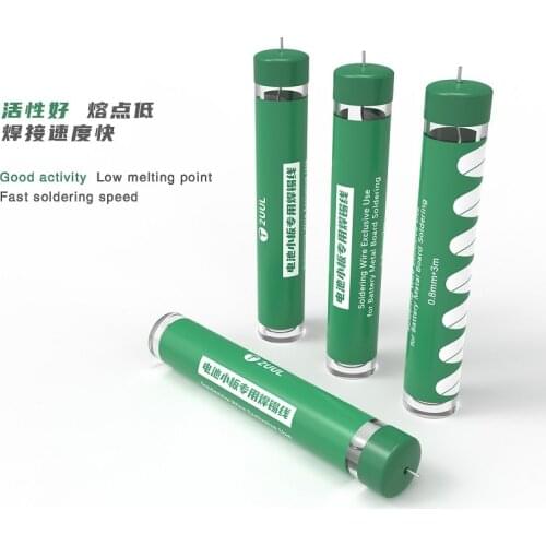 MasterXu 2UUL Solder Wire Exclusive Usage for Battery Metal Board Welding No Need Spot Welding Machine Soldering Line Repairing