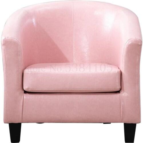 Simple Nordic Single Sofa, Small Family Sofa, Double Three Person Combination Living Room, Bedroom, Cyber Cafe, Small Sofa