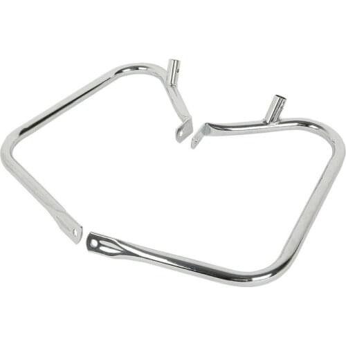 Motorcycle Saddlebag Bags Steel Guard Bracket For Harley Touring Road King Electra Glide Road Glide 1997-2013
