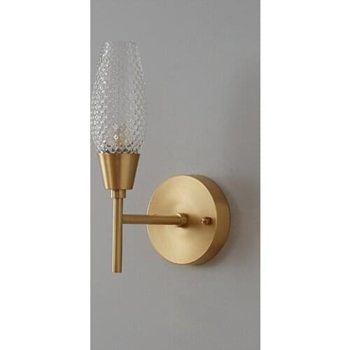 Nordic LED Wall Lamp Wine Glass Wall Light For Living Room Bedroom Bedside Lamp Mirror Light Modern Decoration Home Wall Lamp