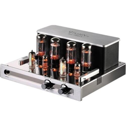 2021 Latest YAQIN MC-5881A Vacuum Tube 5881A Power Amplifier HI-FI Integrated Valve Audio Amplifier 23W*2