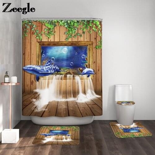 ZEEGLE Microfiber Bathroom Rugs
