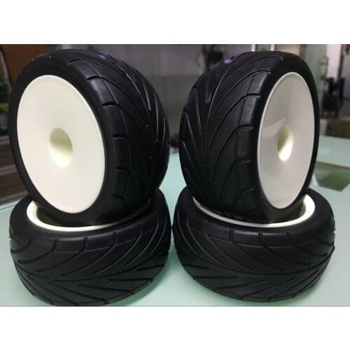 1/10 Off Road Racing Front Rear Tire Set for ARRMA Serpent SRX4 Bandit yokomo yz4 HPI WR8 4pcs