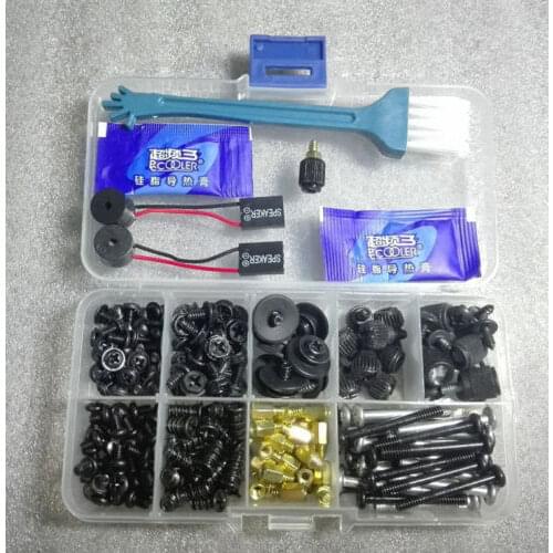 196pcs computer power supply motherboard hard disk graphics card chassis screws High Quality