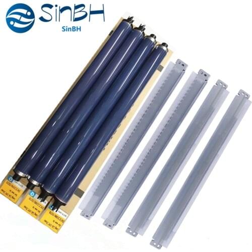 4Sets Wiper Blade+Japan Fuji Drum Phaser 7800 7500 7530 7535 7545 OPC Drum For Xerox 3300 7425 7428 7435 7556 7830 7835 3370