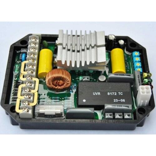 AVR UVR6 Automatic Voltage Regulator China Powerly Generator Stabilizer Alternator Single Three Phase Adjuster