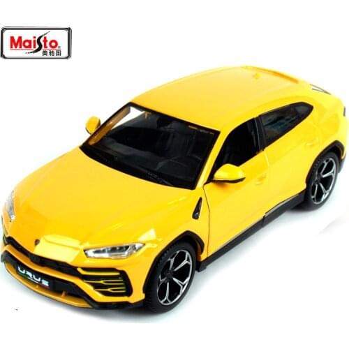 Maisto 1:24 Lamorghini Urus SUV car diecast shape car Collect toy car new boxes are shipped free of charge 31519