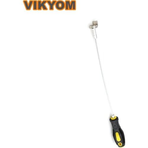 Car Oil Drain Plug Removal Magnetic Wrench Tool with Anti Scald for Vehicle Engine Sump Screw Disassembly