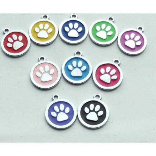 21mm puppy dog tags pet name tags cat tags,metal dog id tags,free shipping SN1138