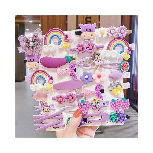 Childrens hairpin Princess headdress girls little girls broken hair BB hairpin cute baby headdress