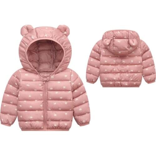 Baby Girl Winter Clothes Hooded Down Cotton Jacket for Kids Clothing Autumn Boy Warm Coat Toddler Clothes Outerwear Kids Jacket