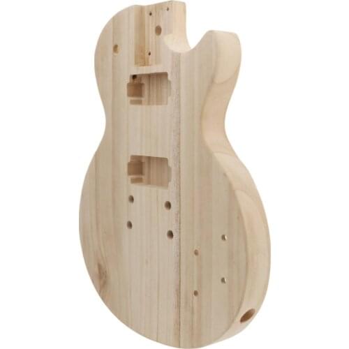 DIY Fine Unfinished Guitar Body Blank Wood Guitar Handmade fits for ST Electric Guitar Accessories
