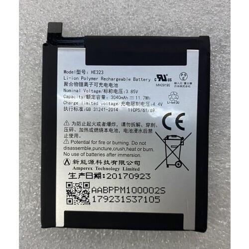 HST New Battery 3040mah Battery for Essential PH-1 HE323 Phone Batteries