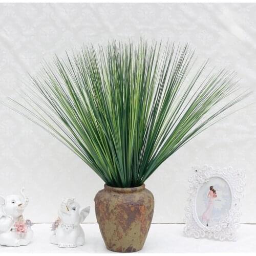 60cm Fake Onion grass Home Decor Wedding Shooting Prop Garland Plants Home Decorations Wall Hanging Decor Plante Artificiales