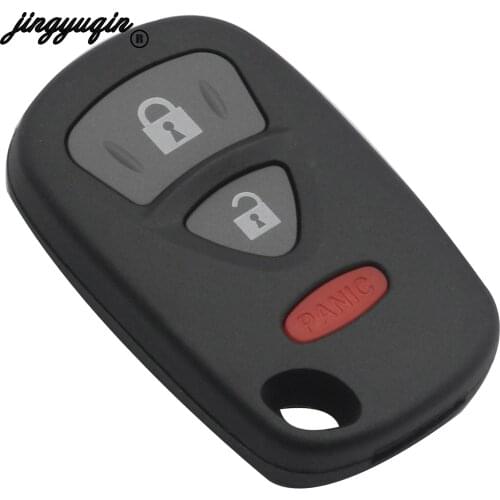 Jingyuqin Car Styling Replacement Remote Key Shell Case Fob Good Quality 2+1 Button for Suzuki Use for USA Grand Vitara SX4 XL-7