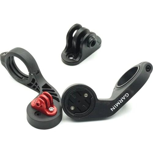 Bicycle GoPro Mount For Garmin Bryton iGPSPORT Camera Adapter Bike GPS Computer Combo Holder Brakcet Handlebar Bike Parts