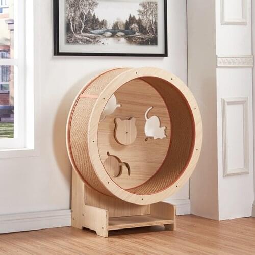 Pet furniture cat climbing frame cat litter cat furniture cat climbing wheel cat treadmill cat running wheel cat toy