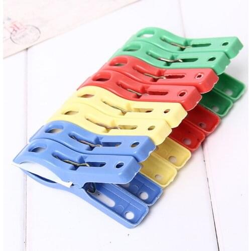 Set of 8 Beach Towel Clips in Fun Bright Prevents Towels Blowing Away